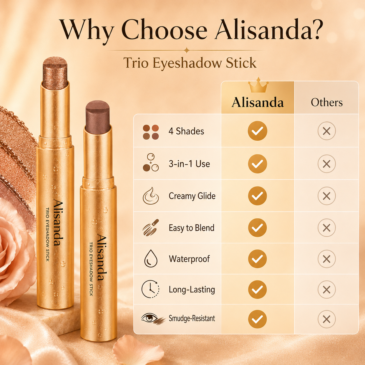 3-in-1 Eyeshadow Stick
