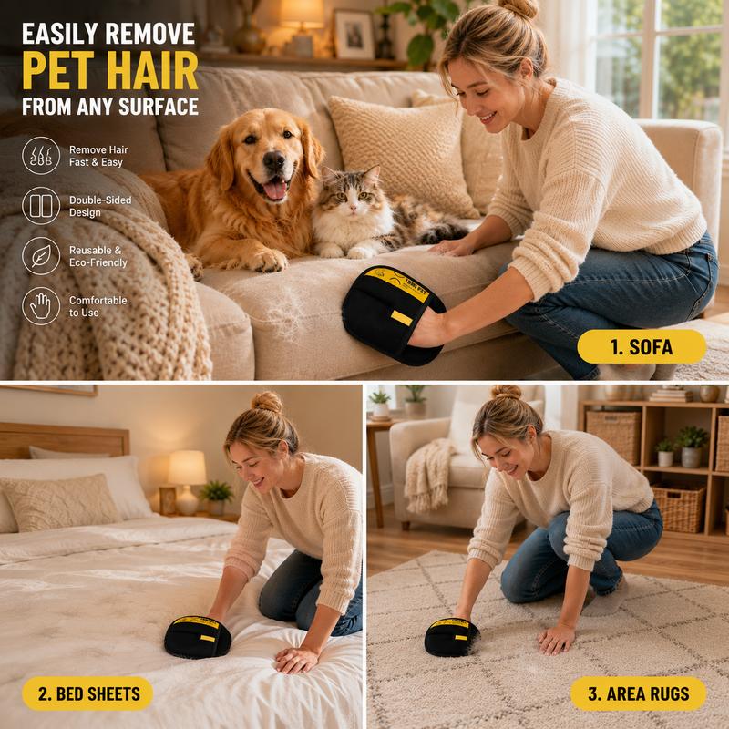 🧤 Electrostatic Pet Hair Removal Gloves