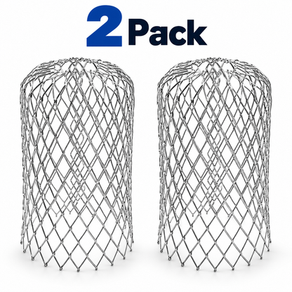 LeafBlock™ Anti-Clog Gutter Guard & Downspout Strainer – 2 Pack