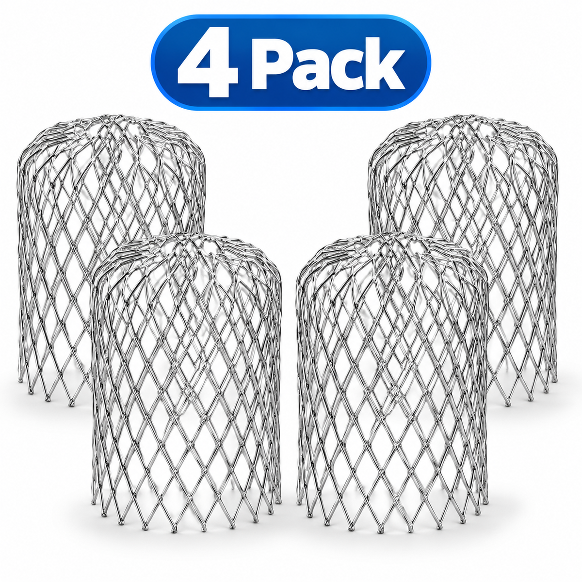 LeafBlock™ Anti-Clog Gutter Guard & Downspout Strainer – 2 Pack
