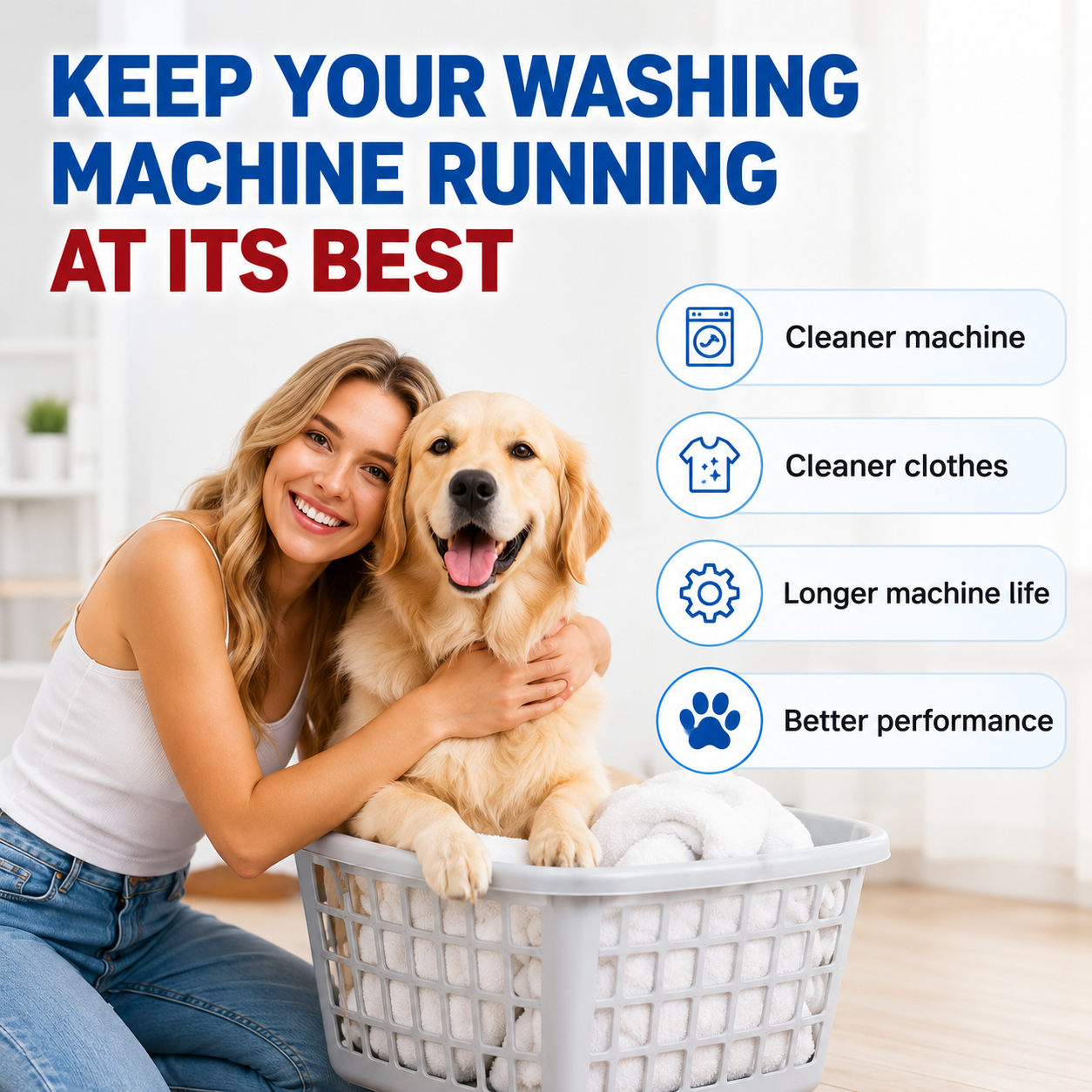 🐾Powerful Machine Cleaner Tablets For Pet Families