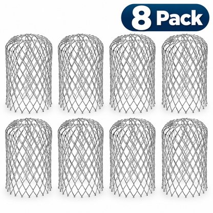 LeafBlock™ Anti-Clog Gutter Guard & Downspout Strainer – 2 Pack