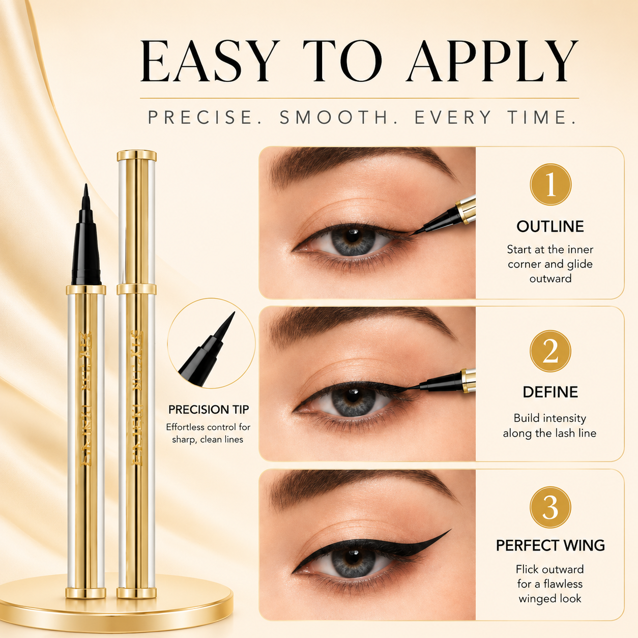 Lambskin Waterproof Eyeliner Pen