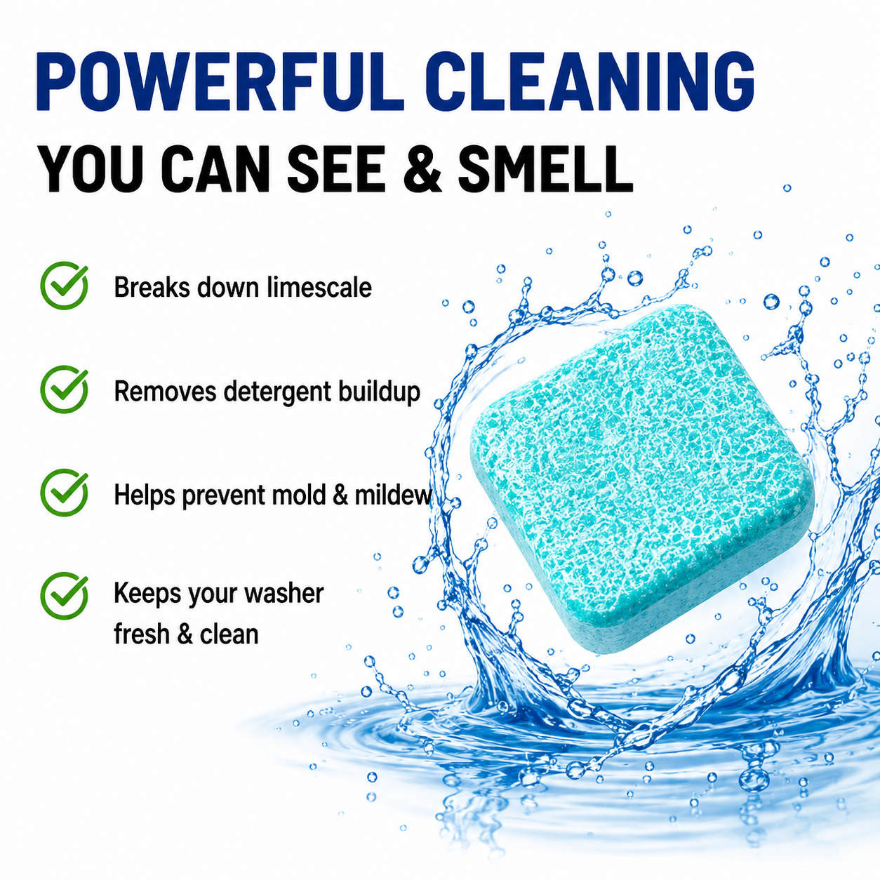 🐾Powerful Machine Cleaner Tablets For Pet Families