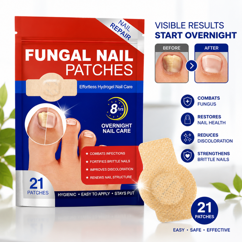 💅 Extra Strength Nail Fungus Treatment Patches | 21 Pack