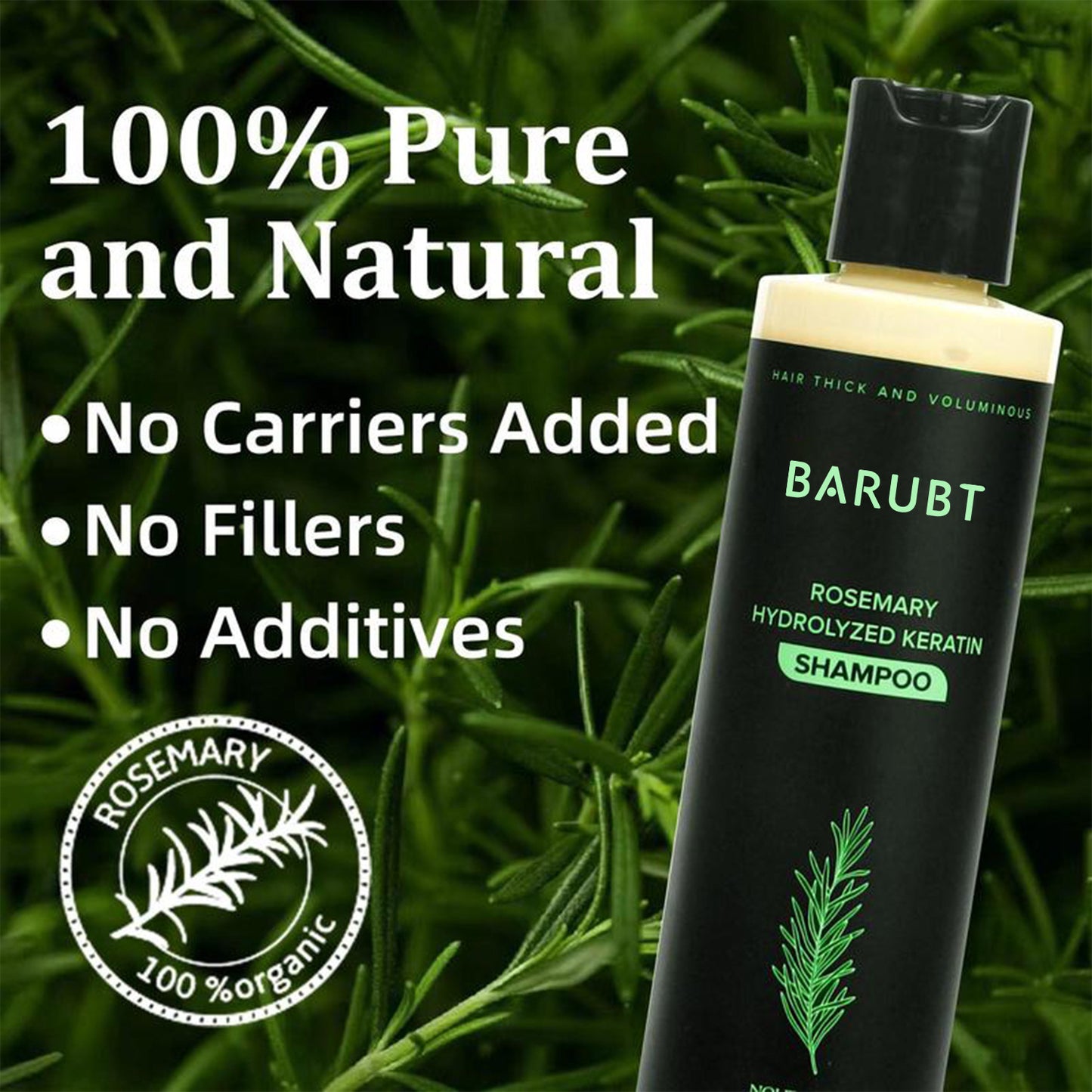 🌴Organic Rosemary Hair Growth Shampoo🌴