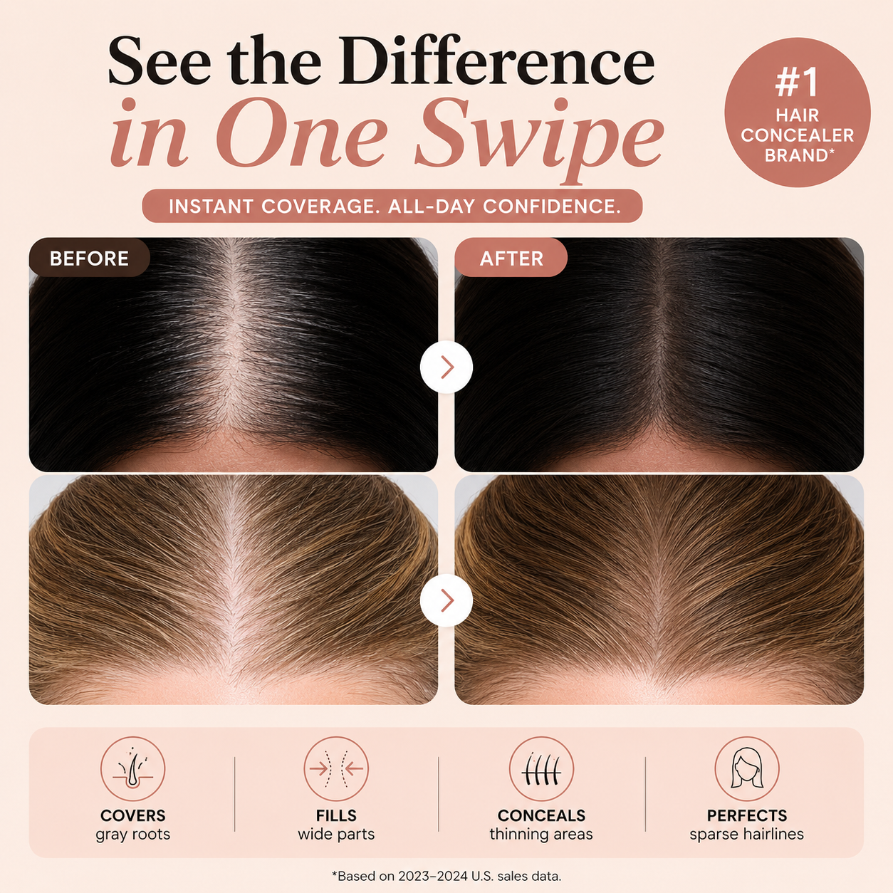 Touch & Go Hair Concealer