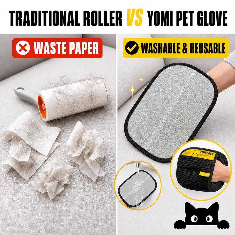 🧤 Electrostatic Pet Hair Removal Gloves