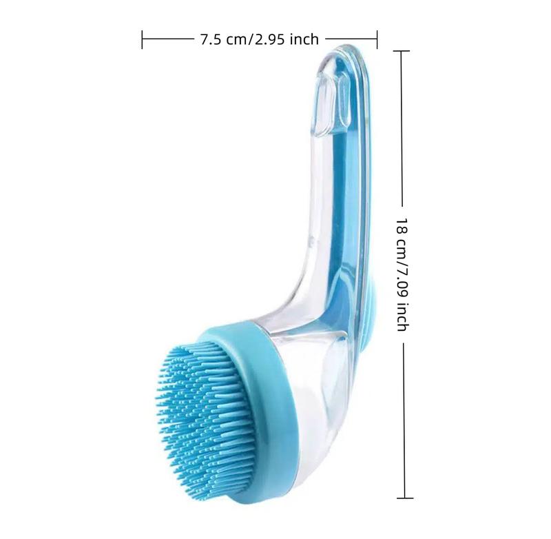 2-in-1 Pet Bath Brush & Deshedding Tool