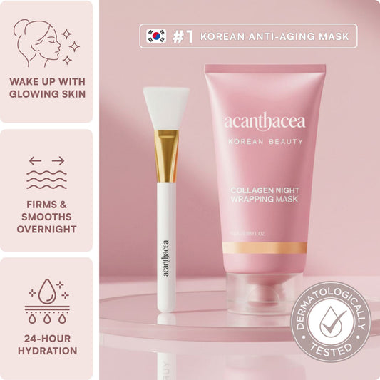 🎁Buy 1 Get 1 FREE🎁 Collagen Night Wrapping Mask – Wake Up to Smoother, Glass-Like Skin